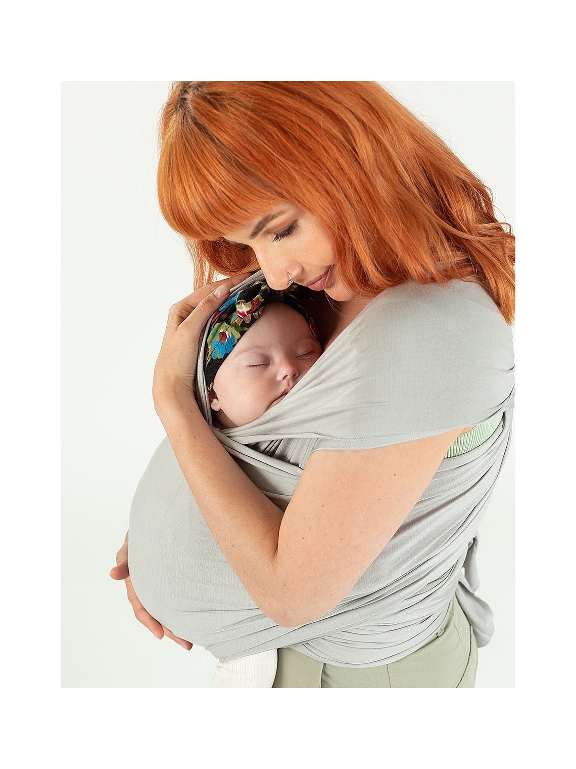 ISARA Stretchy Wrap kantoliina bambukuidusta