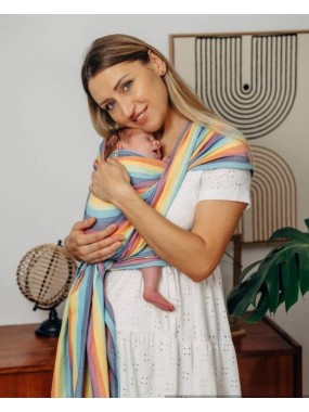 LennyLamb kudottu kantoliina vastasyntyneelle