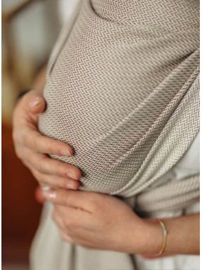 LennyLamb kudottu kantoliina vastasyntyneelle