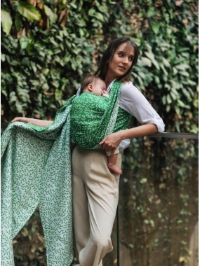 LennyLamb kudottu kantoliina vastasyntyneelle