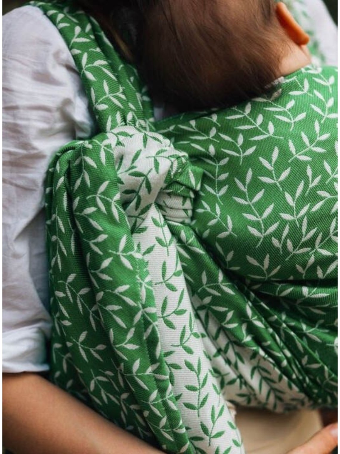 LennyLamb kudottu kantoliina vastasyntyneelle