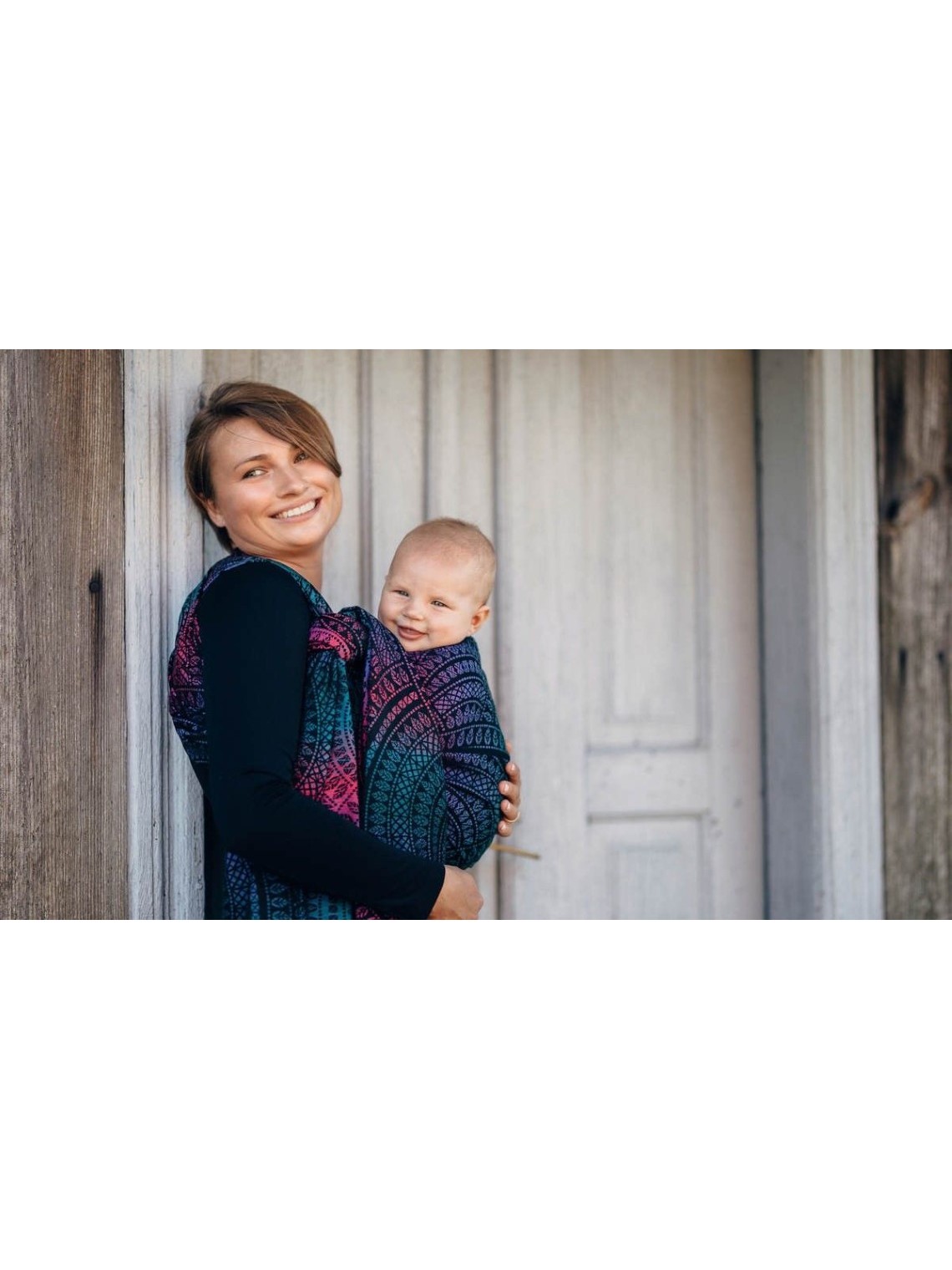 LennyLamb kudottu kantoliina vastasyntyneelle