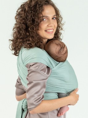 ISARA Stretchy Wrap – Minkšta, kvėpuojanti vaikjuostė | Bambukas ir ekologija