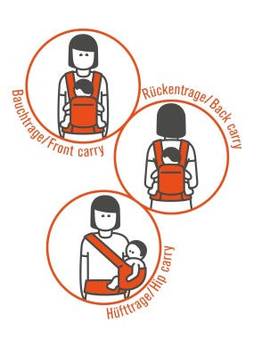 Manduca XT – auganti nešioklė nuo 3,5 iki 20 kg