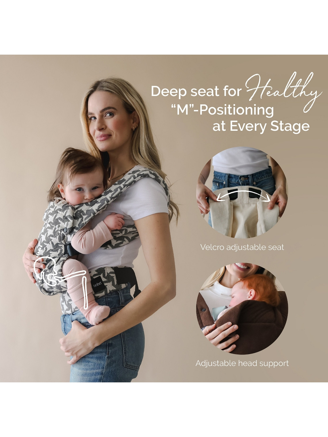 Boba Auri ergonominen kantoreppu syntymästä 3 vuoteen