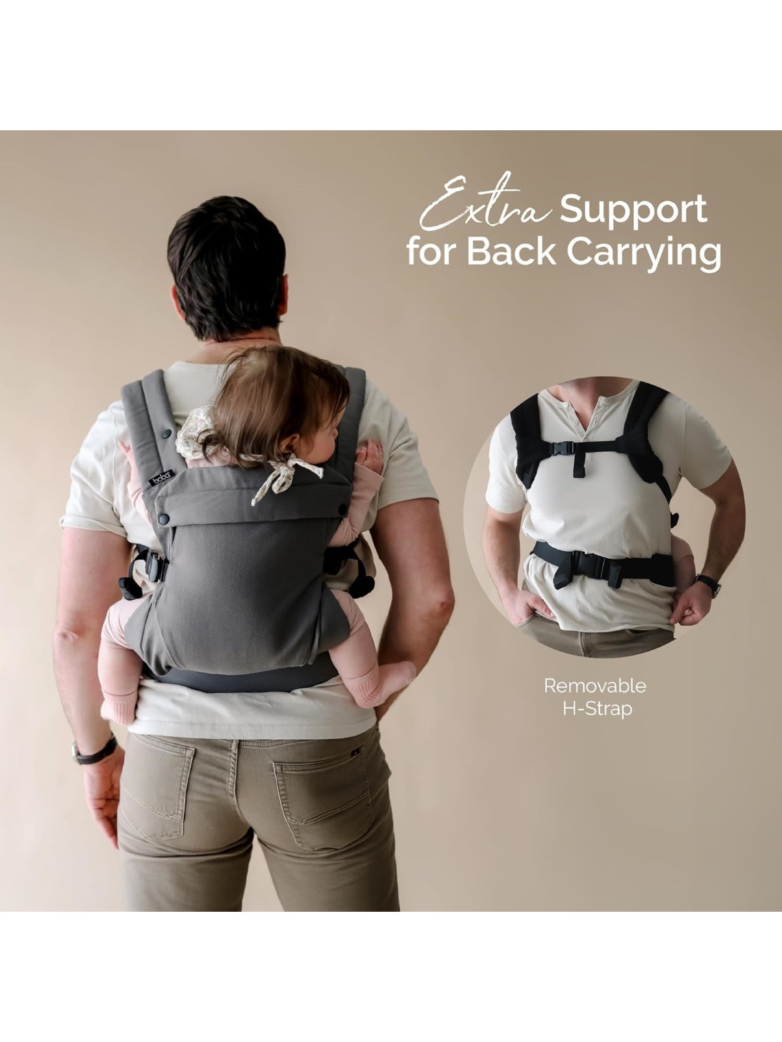 Boba Auri ergonominen kantoreppu syntymästä 3 vuoteen