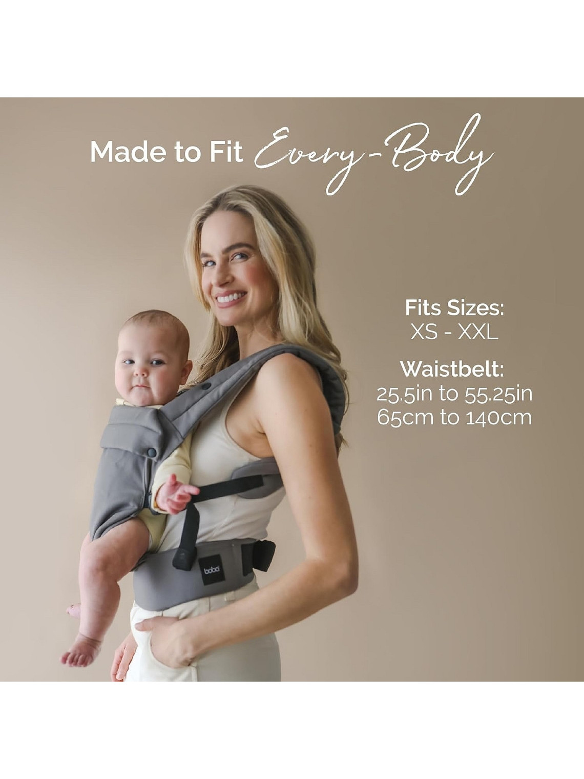 Boba Auri ergonominen kantoreppu syntymästä 3 vuoteen