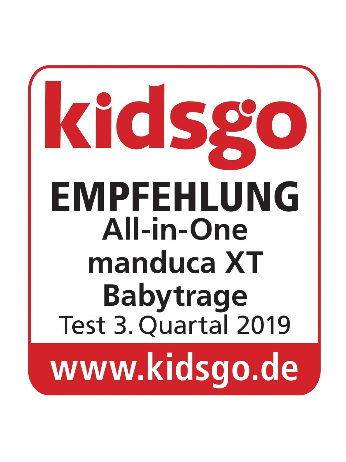 Manduca XT kantoreppu vauvalle